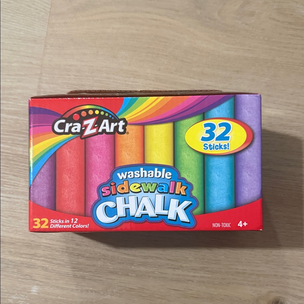 Washable Sidewalk Chalk - Multicolor